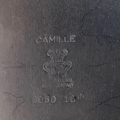 16” Silver Plated Camille Platter