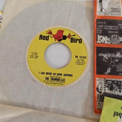 Various Artist 45 Records Chubby Checker The Shangi-Las Choice 2