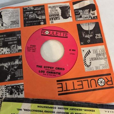Various Artist 45 Records Chubby Checker The Shangi-Las Choice 2