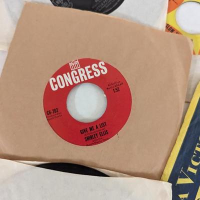 Various Artist 45 Records Chubby Checker The Shangi-Las Choice 2