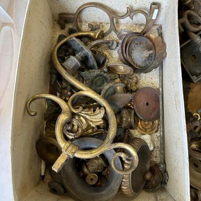 Brass Hardware lot.