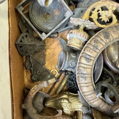 Brass Hardware lot.
