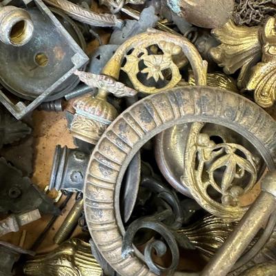 Brass Hardware lot.