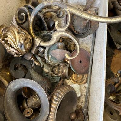 Brass Hardware lot.
