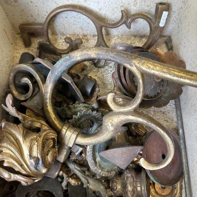 Brass Hardware lot.