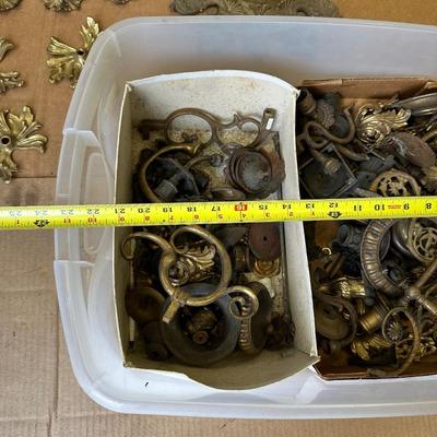 Brass Hardware lot.