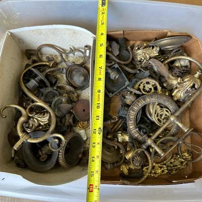 Brass Hardware lot.