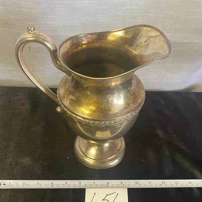 Vintage Continental Traplate Pitcher