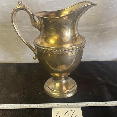 Vintage Continental Traplate Pitcher