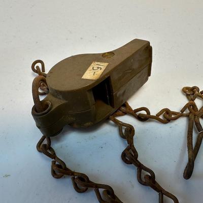 Antique Military Whistles