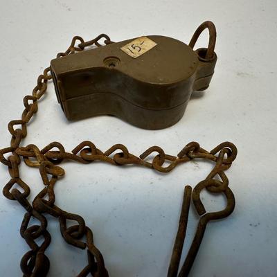 Antique Military Whistles