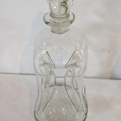 Holmegaard Kluk Kluk Decanter Crown Stopper & Bottles