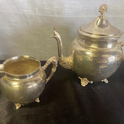 New Amsterdam Silver Plated Tea Set