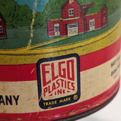 Vintage - American Plastic Bricks - Elgo
