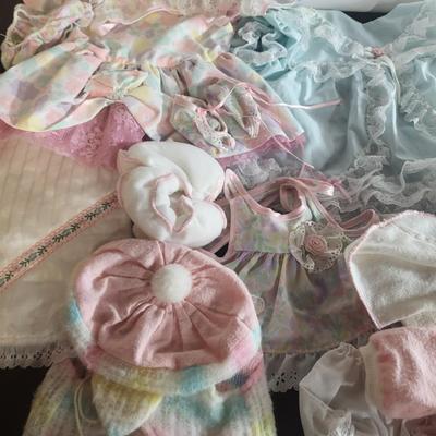 NICE SELECTION OF DOLL CLOTHES