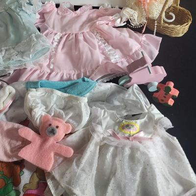 NICE SELECTION OF DOLL CLOTHES