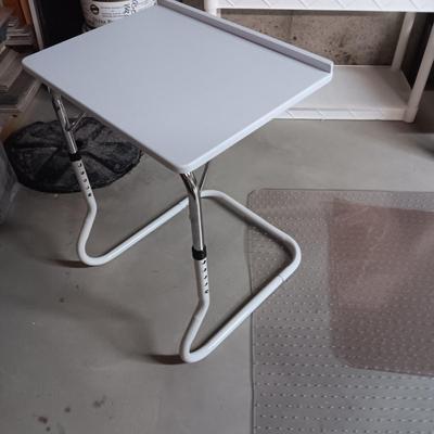 ADJUSTABLE LAPTOP DESK, PLASTIC DESK FLOOR MATS AND LAP TABLE