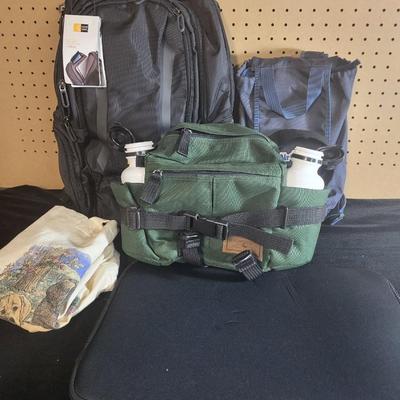 NEW AND LIKE NEW PACKPACK AND DUFFLE BAGS