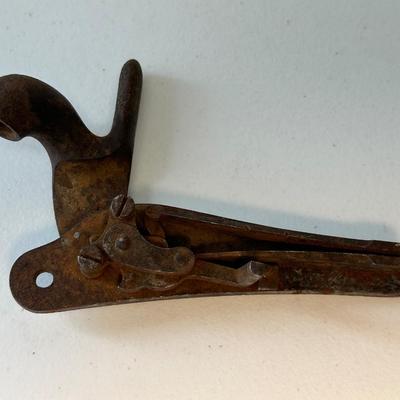 1800’s Engraved Rifle Receiver / Hammer