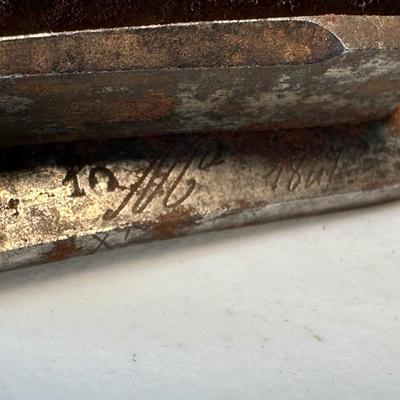 1800’s Engraved Rifle Receiver / Hammer