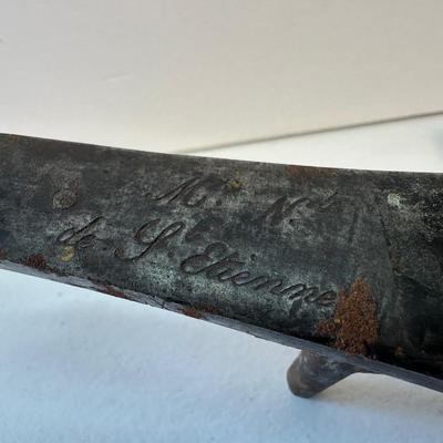 1800’s Engraved Rifle Receiver / Hammer