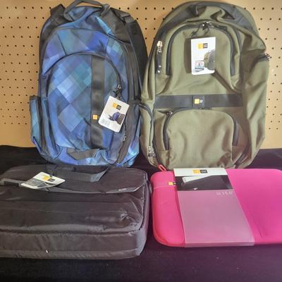 NEW BACKPACKS AND SOFT SIDED BRIEFCASES