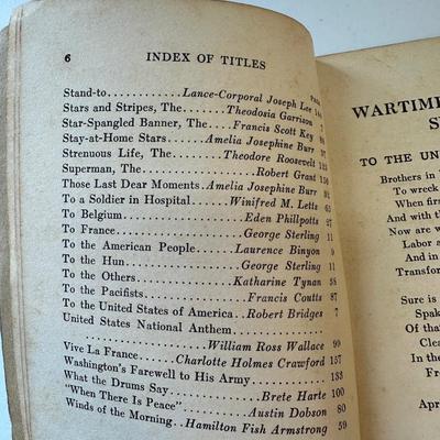Wartime Selections