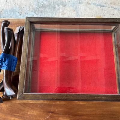 Glass / Wood Display Case (see description)