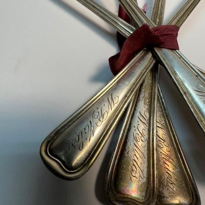 GRISWOLD & Co. Sterling Silver Tea Spoons