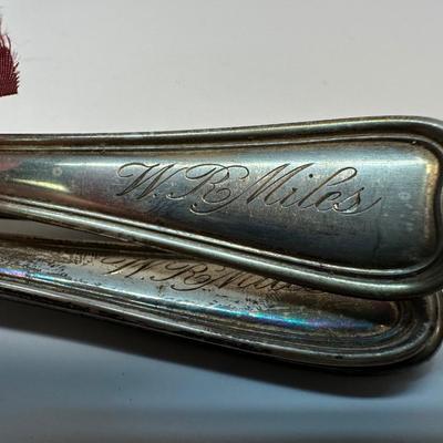 GRISWOLD & Co. Sterling Silver Tea Spoons