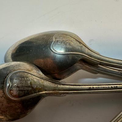 GRISWOLD & Co. Sterling Silver Tea Spoons
