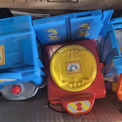 TODDLERS STOOL AND TOYS