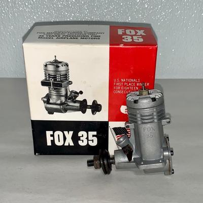 1980 Fox 35 RC Airplane Engine, NOS
