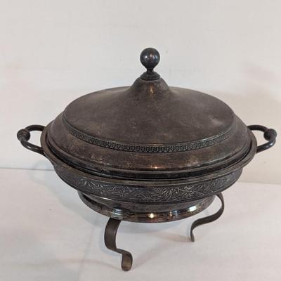 MFD Plated Reed & Barton 305 Chaffing Dish