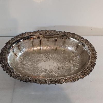 Reproduction Old Sheffield Oval Dish