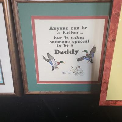 3 FRAMED PICTURES