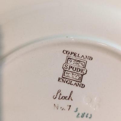 Copeland Spode England Botanical Plates