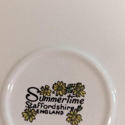 Limoges Summertime Staffordshire & Wedgwood Plates
