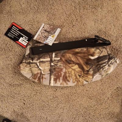 PROPPER COMBAT TROUSERS (35-39) & MATCHING SHIRT (L) PLUS FLEECE HAND WARMER