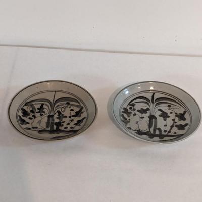 Asian Decorative Pottery Plates