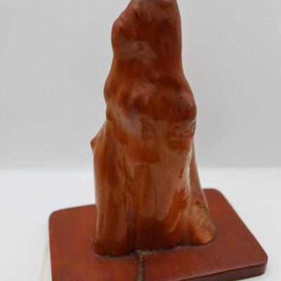 Vintage Cypress Knee Table Lamp (See Description)