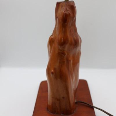 Vintage Cypress Knee Table Lamp (See Description)