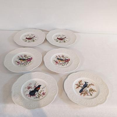 Royal Cauldon Bristol Ironstone Bird Plates Henry A Pausch