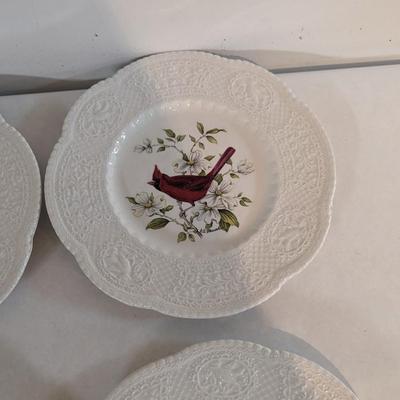 Royal Cauldon Bristol Ironstone Bird Plates Henry A Pausch