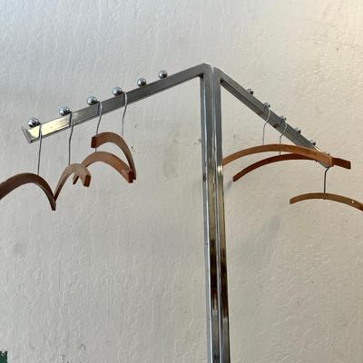 Commercial adjustable clothing rack