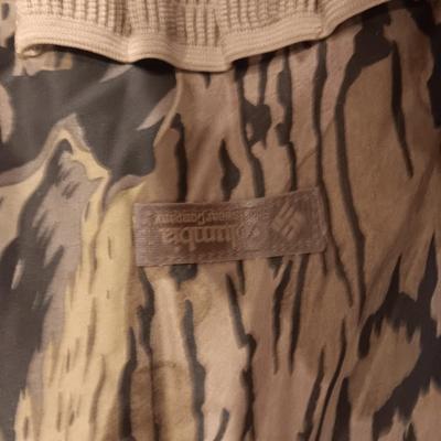 GANDER MOUNTAIN FLEECE SHIRT AND COLUMBIA LINED JACKET (L)