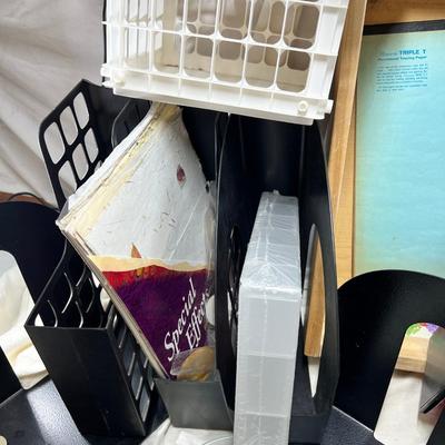Organizers, Bookends, boxes and bins