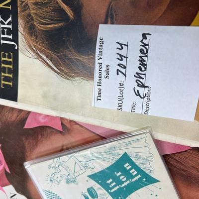 Epemera, magazines, paper