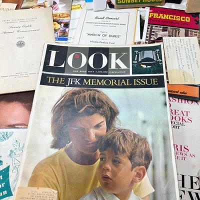 Epemera, magazines, paper