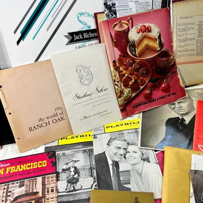 Epemera, magazines, paper